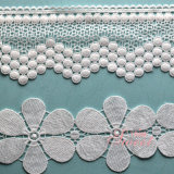 Hot Sale Water Soluble Embroideried Lace Polyester Wedding Lace