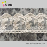 003 Okea Certification Lovely New Arrival Schiffli Embroidery Designs Lace