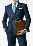 Light Color Strip Men Business Suit