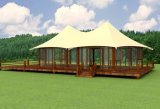 Eco-Lodges Ultra Luxury Glamping Tents with Canvas Canopy