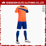High Quality Custom Made Fashion Orange Basketball Jersey Sets (ELTSJI-23)