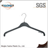 Fashion Women Plastic Hanger with Metal Hook for Display
