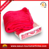 Cheap Woven Red Polar Blanket