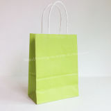 Supplier Eco-Friendly Green Kraft Paper Bags with Twist Handle (GX29340)