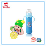Antibacterial Stainless Steel Baby Bottle with Handles 180ml/240ml