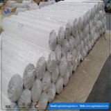 Customized White PP Woven Flat Fabric in Roll