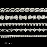 Polyester Lace Ribbon for Bride Headband, Factory Made Lace Trim in Guangzhou Hml145