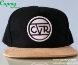 Black Wool Snapback Cap Hat Manufacturer