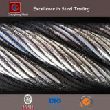 Right-Hand Lang's Lay (RHLL) Wire Rope (Close-Up) 