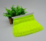 Hot Sell High Quality Fluorescence Color Fringe Curtain Lace for Latin Dress