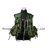 Tactical Paintball Combat Soft Gear Molle Airsoft Military Vest (HY-V037)