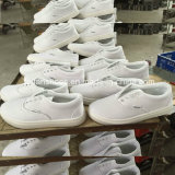 Hot Sale Children White School Shoes Injection Sports Shoes (PY16125)