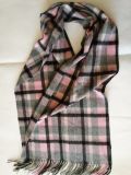 Lambswool Woven Plaid Scarf