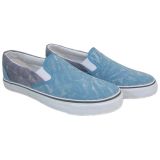 Branded Mens/Womens Blue/Navy Slip on Canvas Shoes From China Manufacturer