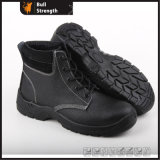 Geniune Leather Safety Boots with Steel Toe and Steel Midsole (SN5298)