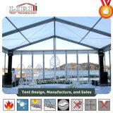 Waterproof 10X20m 200 People Glass Tent for Party