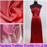 Polyester Shiny Silk Satin for Evening Dress Fabric