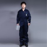 65% Polyester 35%Cotton Zip Front Long Sleeve Safety Coverall Workwear (BLY1015)