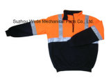 Uja017100% Polyester Anti-Pilling Polar Fleece Coat Reflective Cloth Parka Raincoat Worksuit Jacket