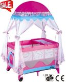 European Standard Baby Playpen with Luxury Mosquito Net and Diaper Changer