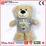 ASTM Stuffed Animal Plush Toy Soft Teddy Bear in Hoodie