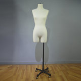 Plus Size Female Body Form Female Dressmaker with Sponge Wrapped