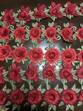 Hot Sale Decorative Multicolor 3D Flower Lace Trim