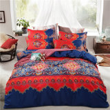 China Supplier Bedding 100% Polyester Solid Bed Sheet Set