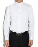 Men's Soft White Logo Embroidered Shirt