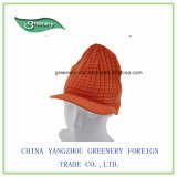 Promotional Fashion Orange Winter Warm Knit Hat