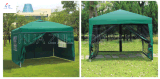 Hz-Zp84 3X3m (10X10FT) Canopy with Net, Hot Seel Tent with Mosquito Net, Good Quality, Gazebo with Mosquito Net
