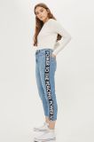 Hot Sale Customized Logo Desings for Women Straight Leg Jeans