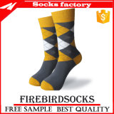 Custom High Quality Happy Dress Cotton Socks Make Your Logo Socks