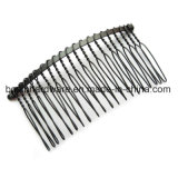 Black Wire Metal Hair Comb Clip