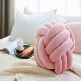Handcrafted Knot Pillow Braid Stress Ball for Bedroom Decoration