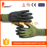 Ddsafety 2017 13G Hppe Black PU Coated Cut Resistant Glove