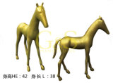 Fashion Shop Decoration Display Resin Horse Mannequins (GS-DP-005)