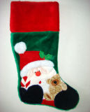 Top Quality Christmas Plush Sock