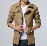 2015 Wholesale Fashion Casual Cotton Jacket for Men