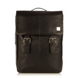 Good Quality Popular Design Daily Use Black Leather Laptop Backpack