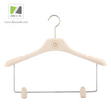 Beige Plastic Suit / Pant Hanger for Women's Garment Brand Shop