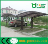 Double Carports of Polycarbonate Roof and Powder Caoting Aluminuim Frame (200CPT)