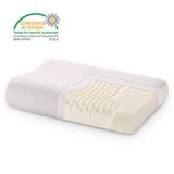 Hot Selling Neck Support Contour Massage Latex Foam Pillow