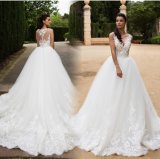 Lace Corset Bridal Ball Gowns Puffy Wedding Dress Mrl2887