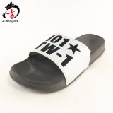 Black and White Color PVC Slipper Outdoor and Indoor Shoes