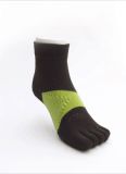 Knitting Ankle Sock Anti-Skid Non-Slippery Grip Five Toe Socks for Sport