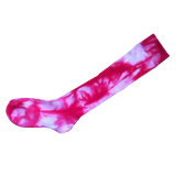 Knee High Women Cotton Socks Tie-Dyed (TDS-02)