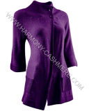 Women's Knitted Cashmere Long Cardigan (HM-SW09019)