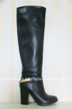 OEM Fashion Comfort High Heels Leather Women Boots