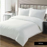 White Solid 100% Egyptian Cotton Hotel Bed Fitted Sheet